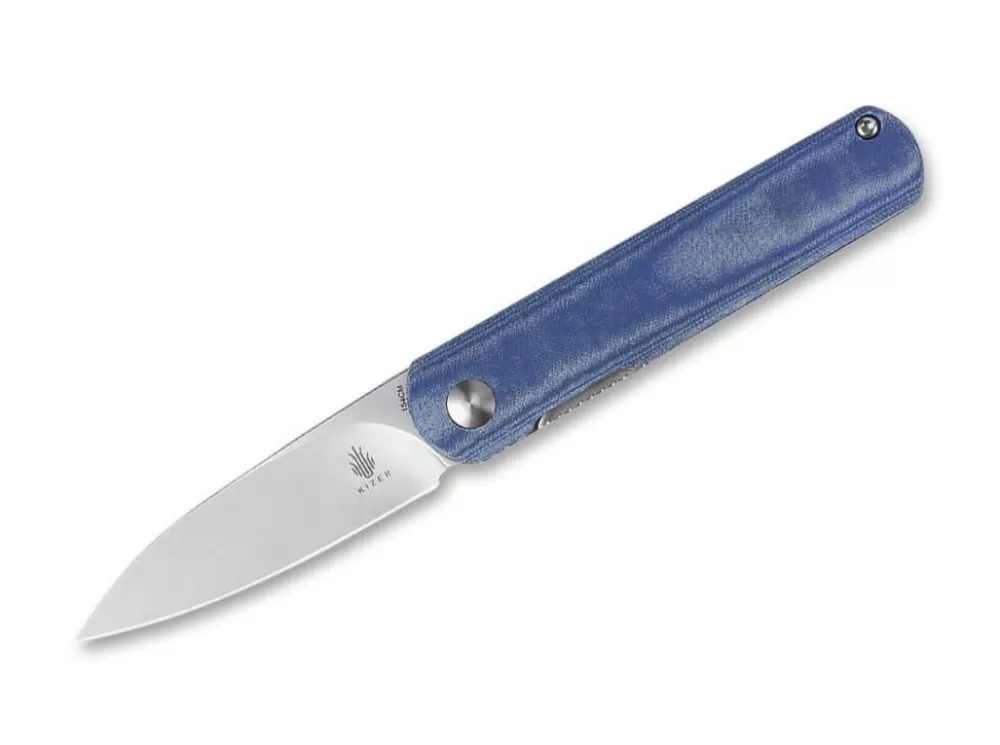 Sale Kizer Feist Micarta Blue