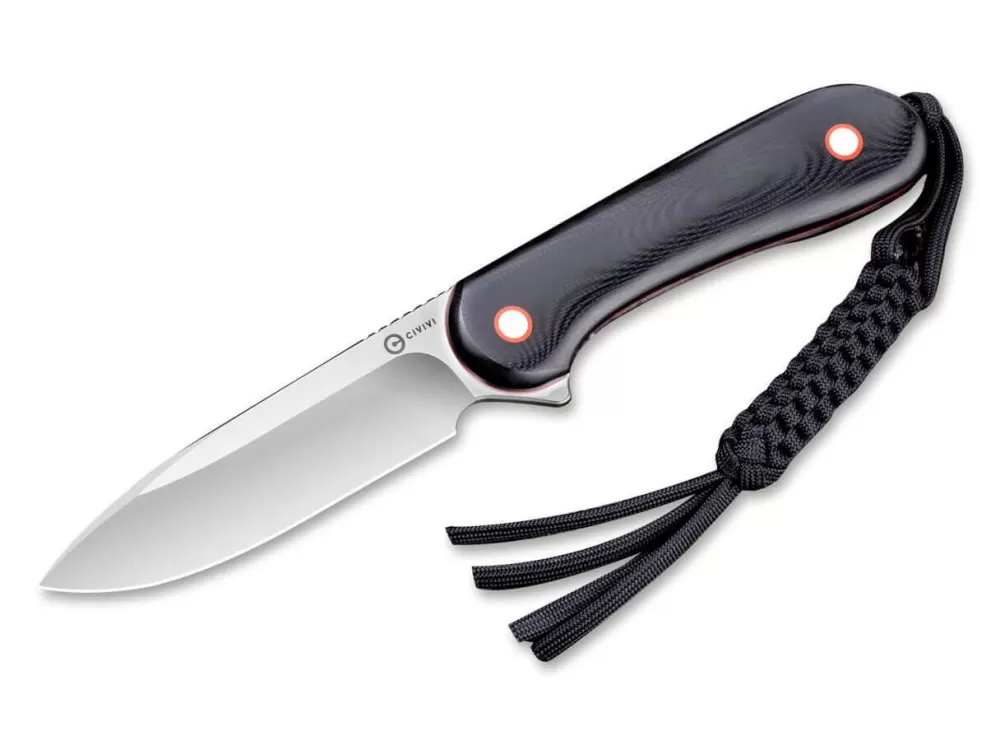 CIVIVI Fixed Blade Elementum Black Cnt> Outdoor Knives