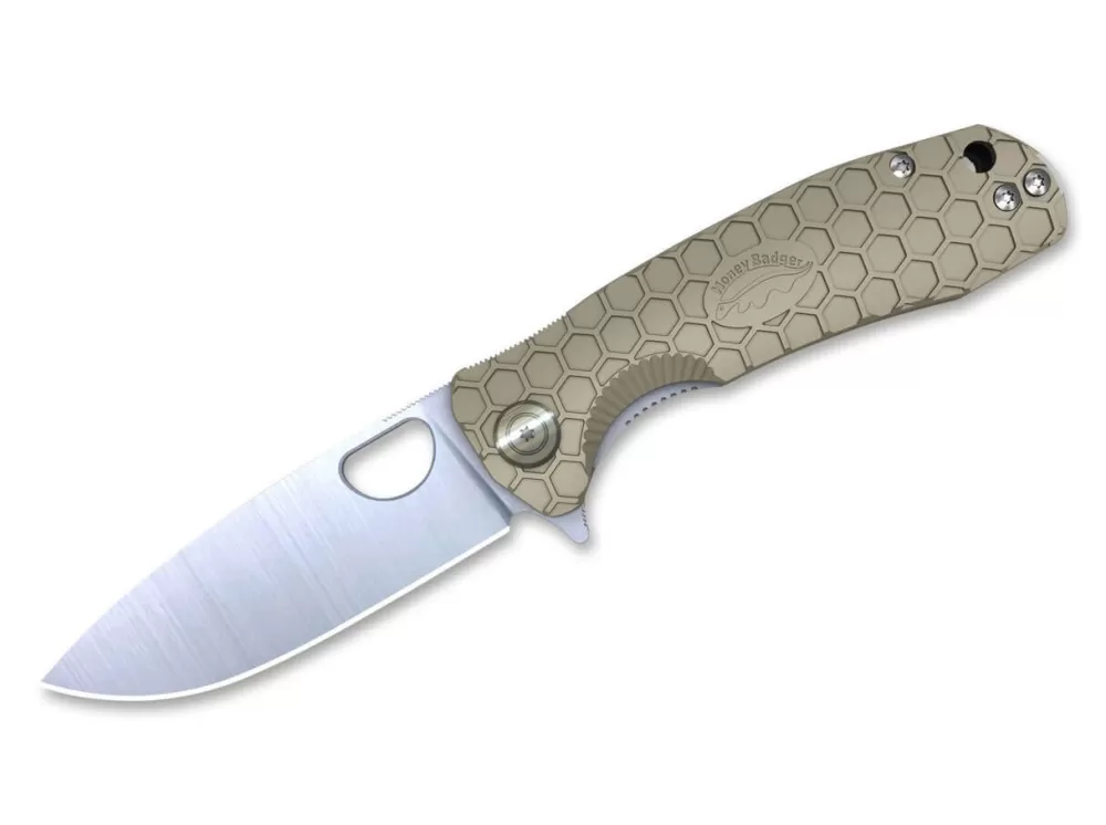 Sale Honey Badger Flipper D2 Small Tan