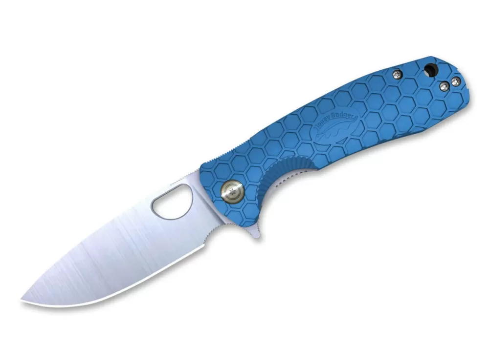 New Honey Badger Flipper Medium Blue