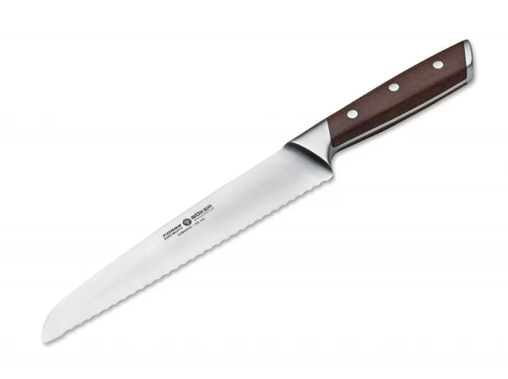 Böker Manufaktur Forge Wood Bread Knife> Bread Knives