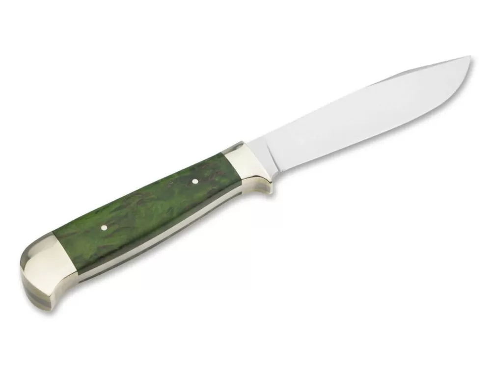 Böker Manufaktur Solingen Forsternicker Curly Birch Green> Outdoor Knives