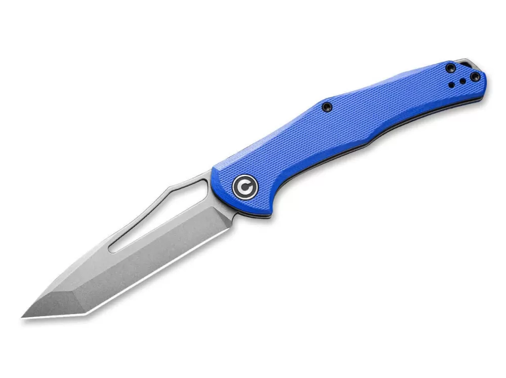 Hot CIVIVI Fracture G10 Tanto Blue