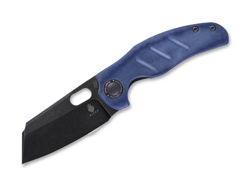 Best Kizer Full Size Sheepdog C01C Blue Denim Micarta