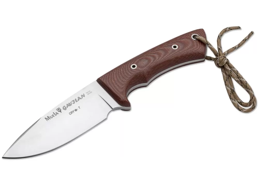 Muela Gavilan Micarta Braun> Outdoor Knives