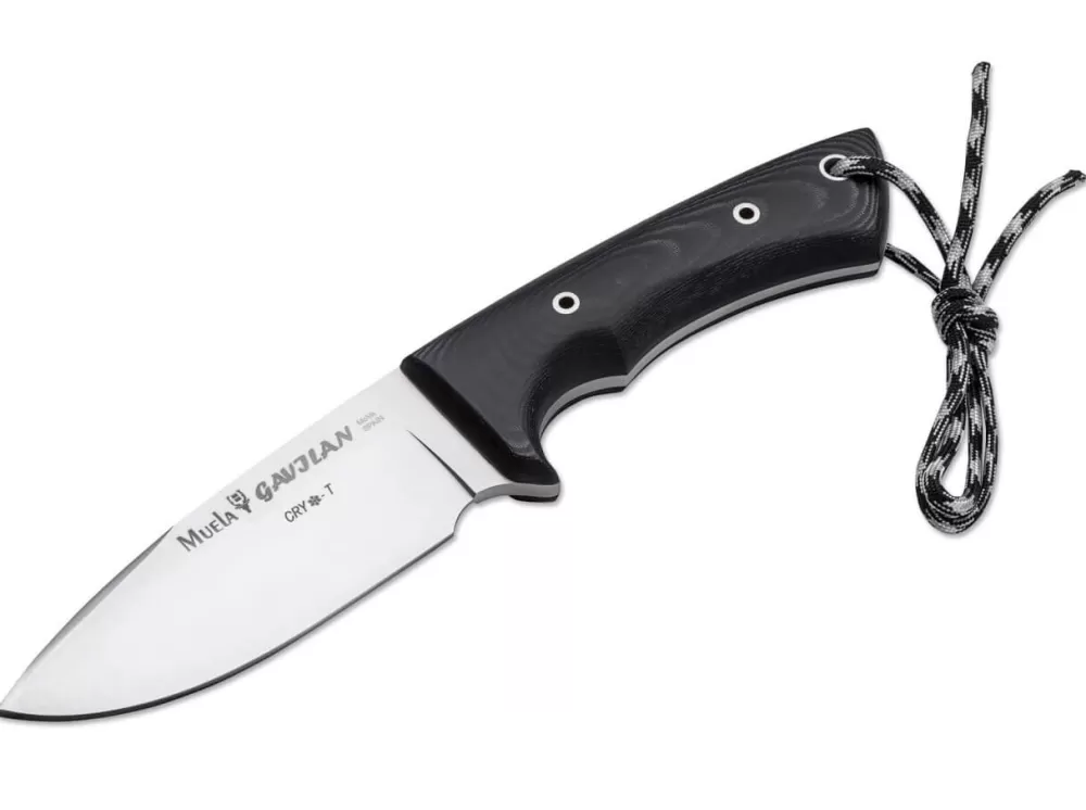 Muela Gavilan Micarta Schwarz> Outdoor Knives