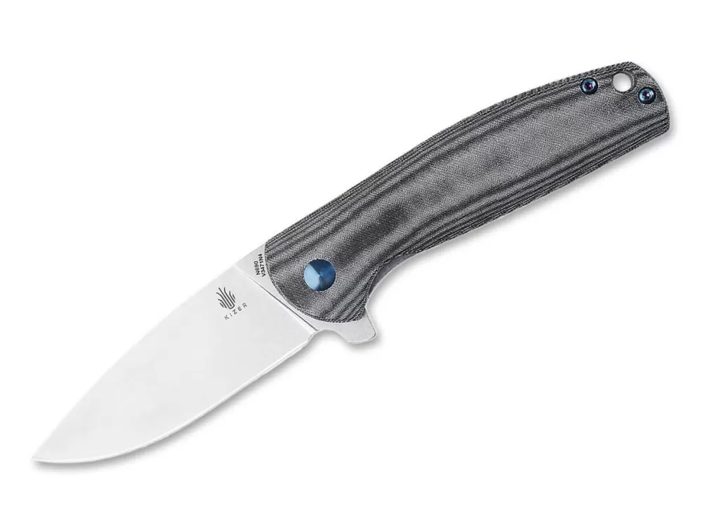 Sale Kizer Gemini Micarta Grey