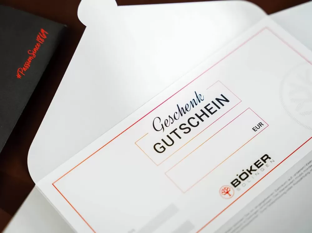 Böker Manufaktur Solingen Gift Voucher> Merchandise