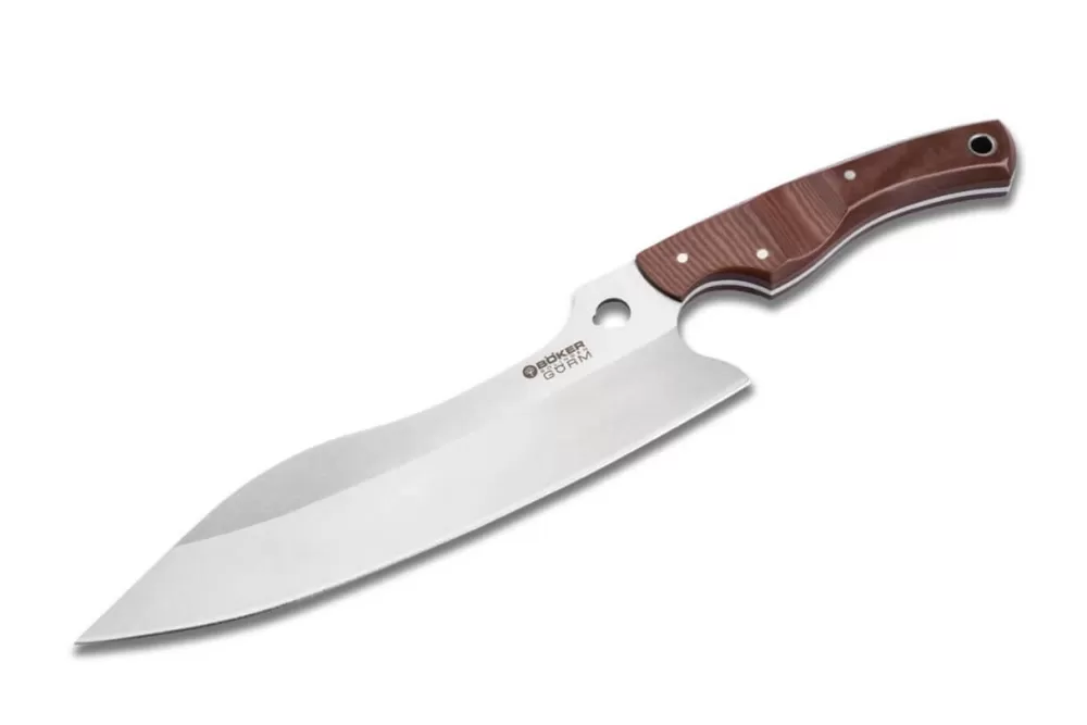 Böker Manufaktur Solingen Gorm Kitchen Knife Micarta Brown> Chef'S Knives