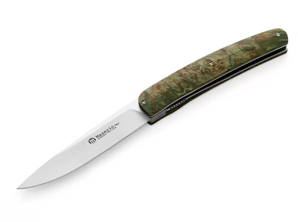 Maserin Gourmet Green Burl> Steak Cutlery