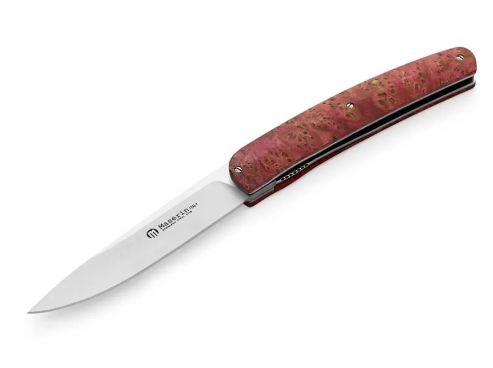 Maserin Gourmet Pink Burl> Steak Cutlery