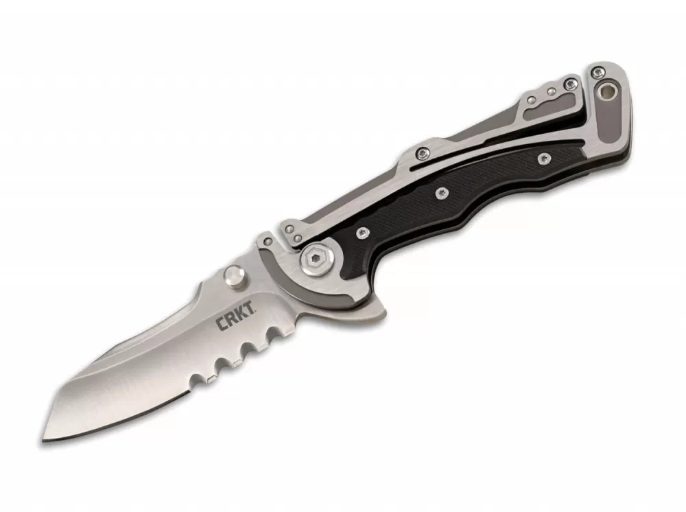 Online CRKT Graphite Veff Serrations