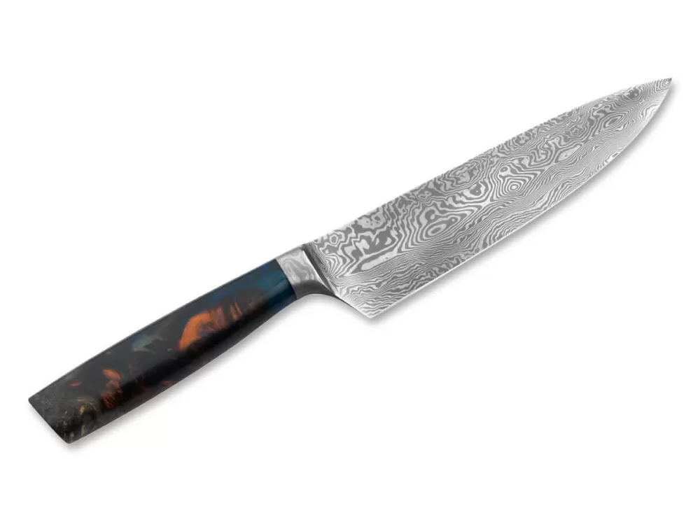 Böker Manufaktur Solingen Great Barrier Damast Chefmesser> Chef'S Knives