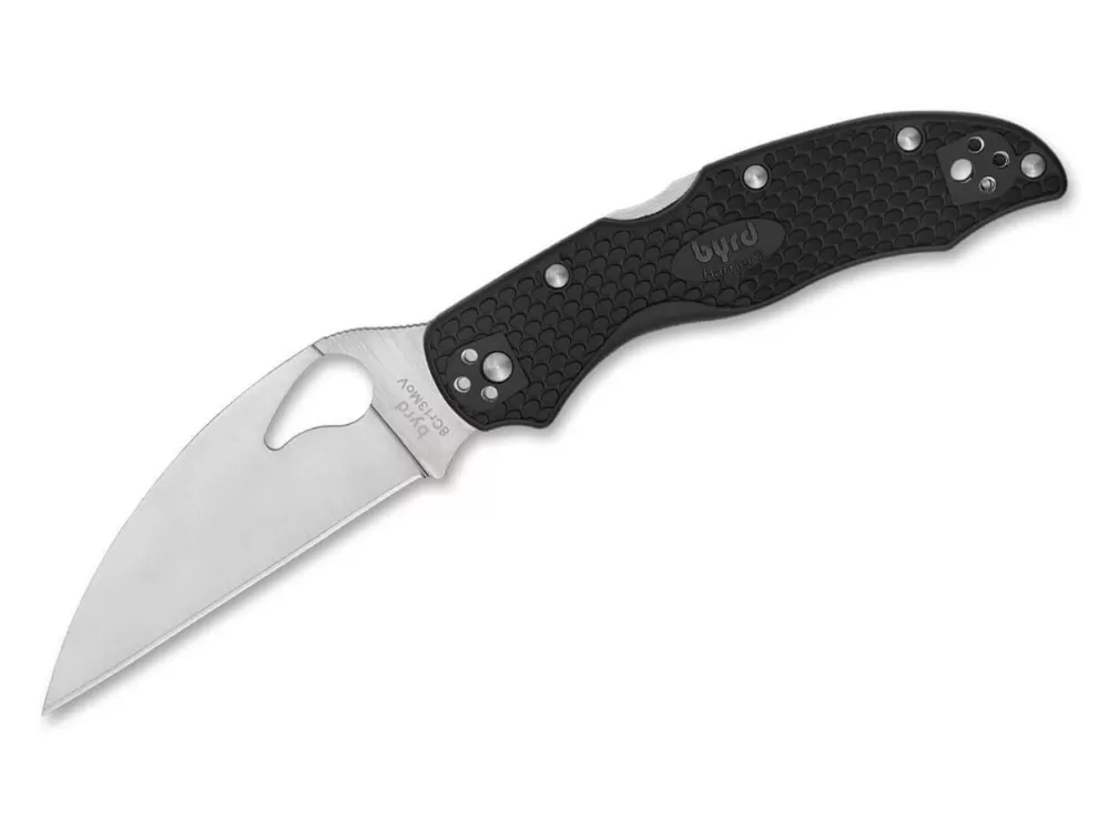 Shop Byrd Harrier 2 Lightweight Wharncliffe Black Plainedge