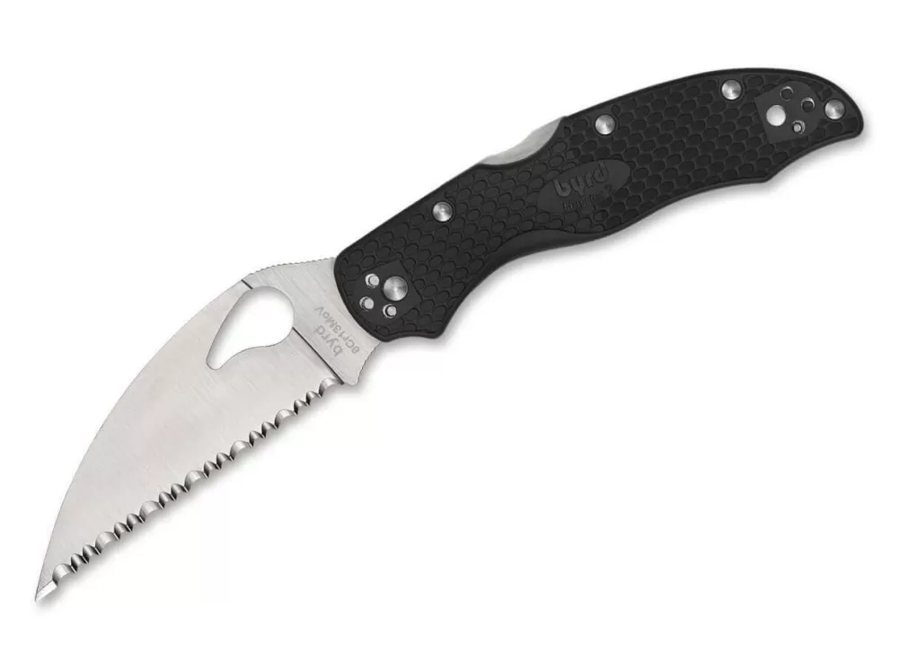 Fashion Byrd Harrier 2 Lightweight Wharncliffe Black Spyderedge