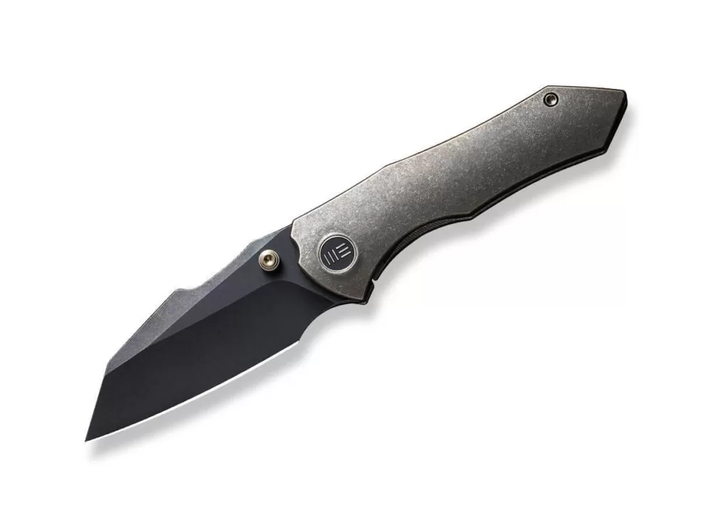 Cheap WE Knife High-Fin Titanium Bronze