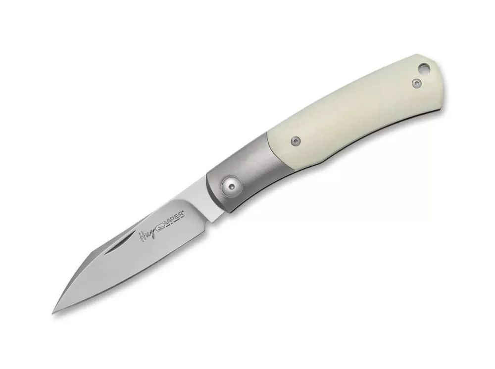 Best Viper Hug Titanium G10 Ivory