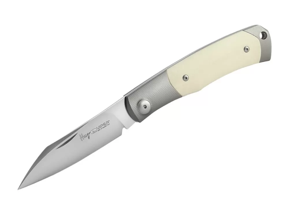 Flash Sale Viper Hug Titanium G10 Ivory Two Bolsters