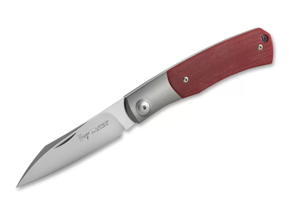 New Viper Hug Titanium G10 Red