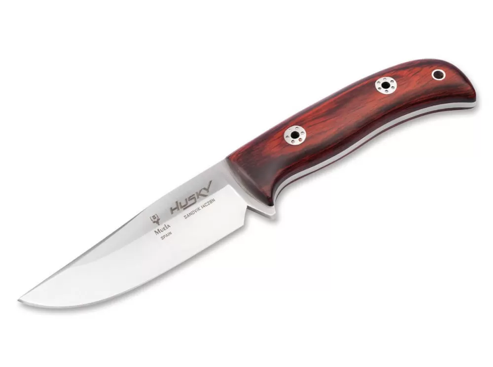 Muela Husky Sandvik Rosewood> Outdoor Knives