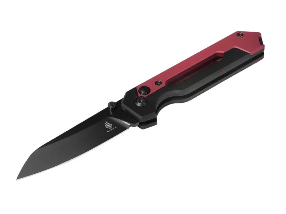 Online Kizer Hyper Aluminum Red & Black