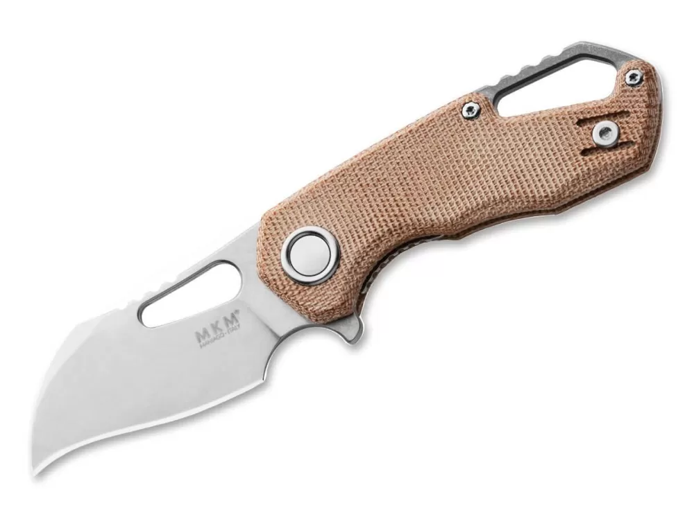 Store MKM Isonzo M390 Hawkbill Micarta Natural