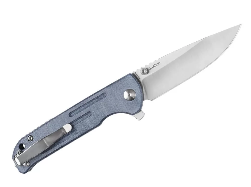 Sale Kizer Justice Micarta Blue