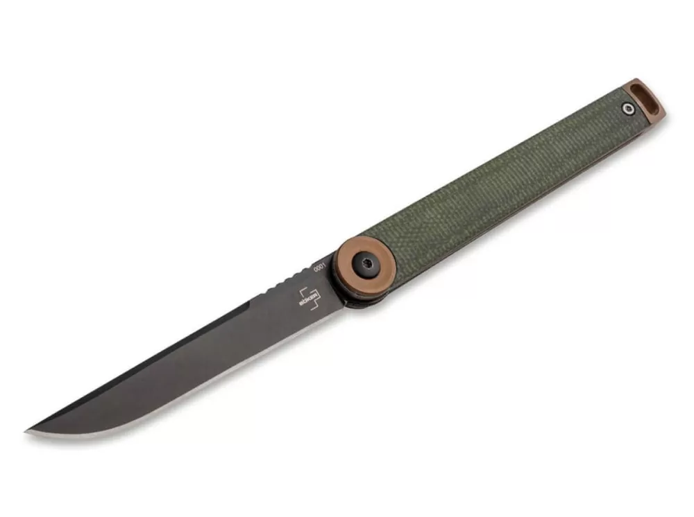 Outlet Böker Plus Kaizen Green Canvas Micarta