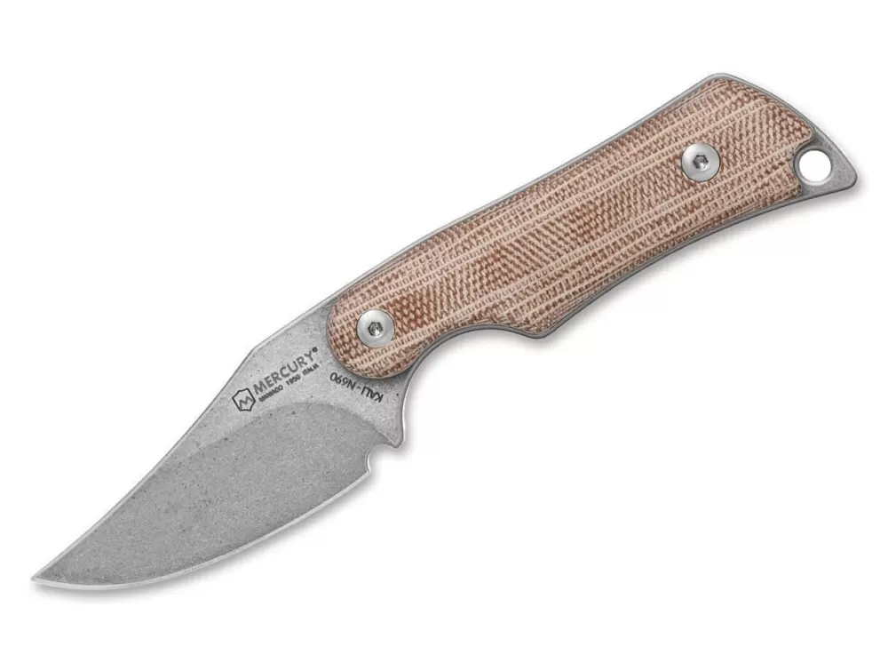 Mercury Kali Clip Point Mini Micarta Natural> Outdoor Knives