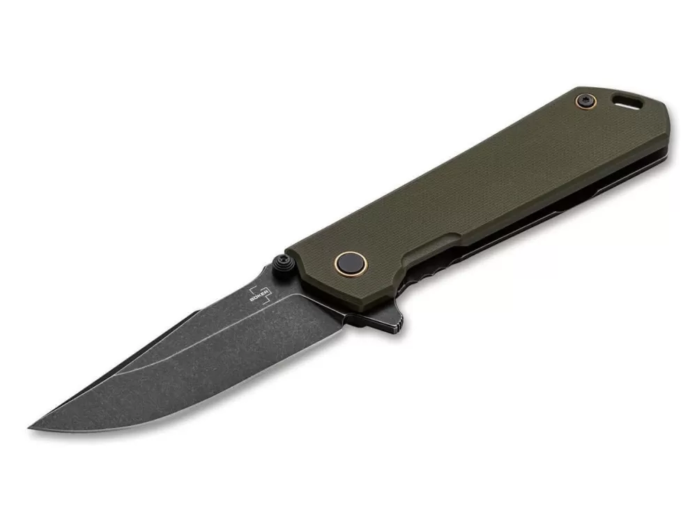 Clearance Böker Plus Kihon Assisted Od Green