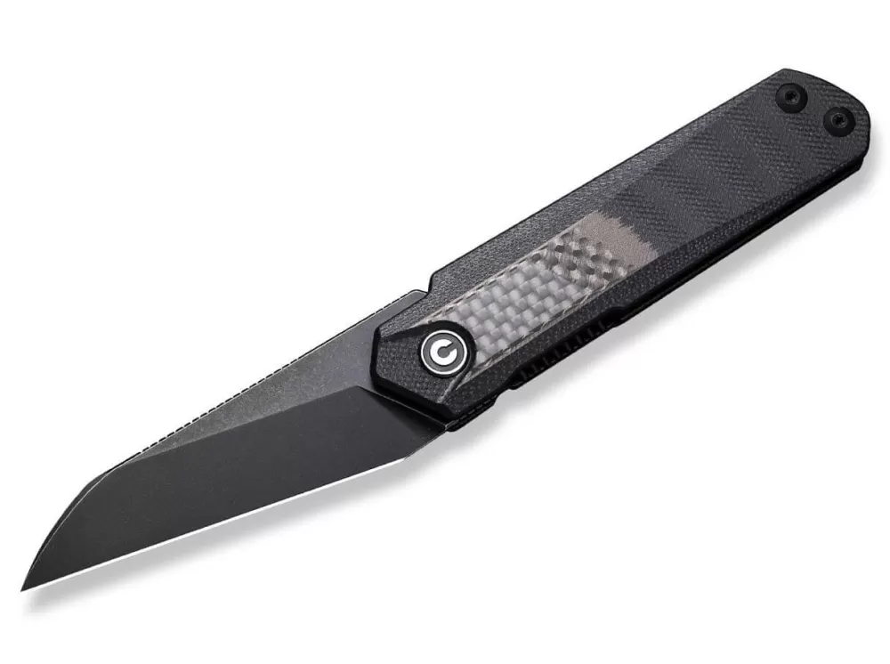 Outlet CIVIVI Ki-V Plus Twill Carbon G10 Black