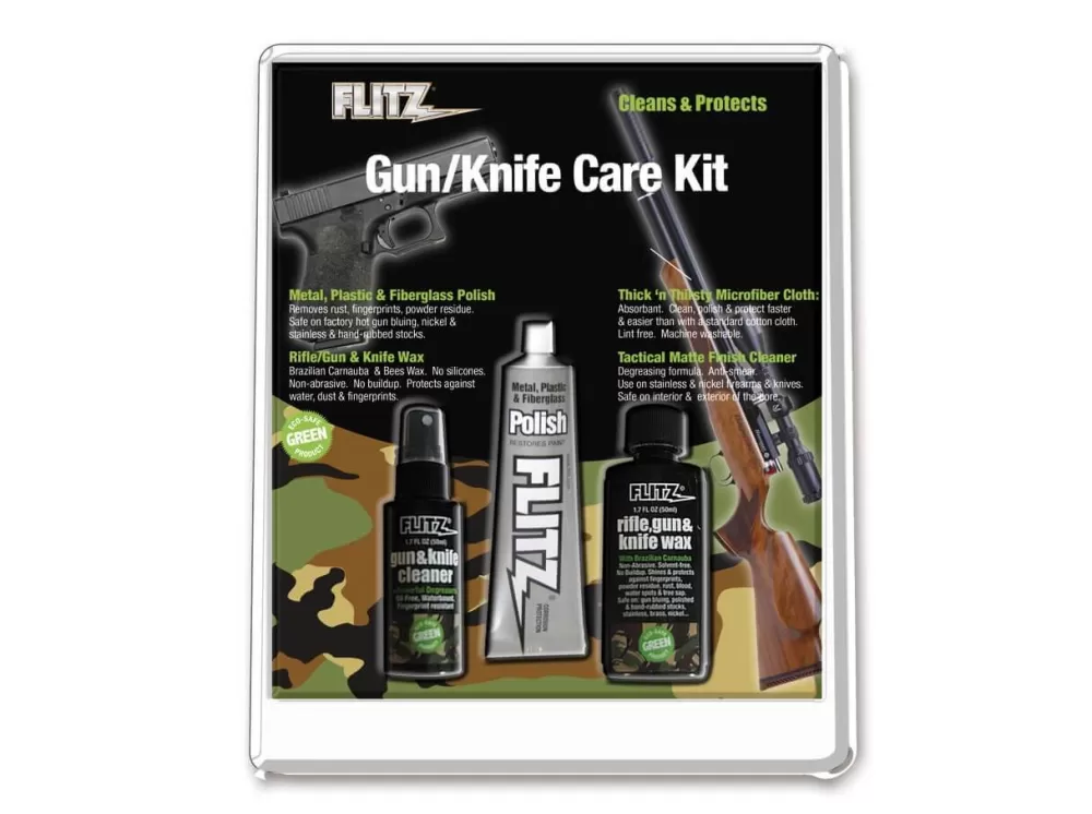 Flitz Knife & Gun Care Kit> Care & Maintenance