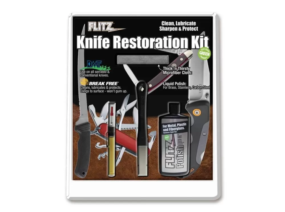 Flitz Knife Restauration Kit> Care & Maintenance