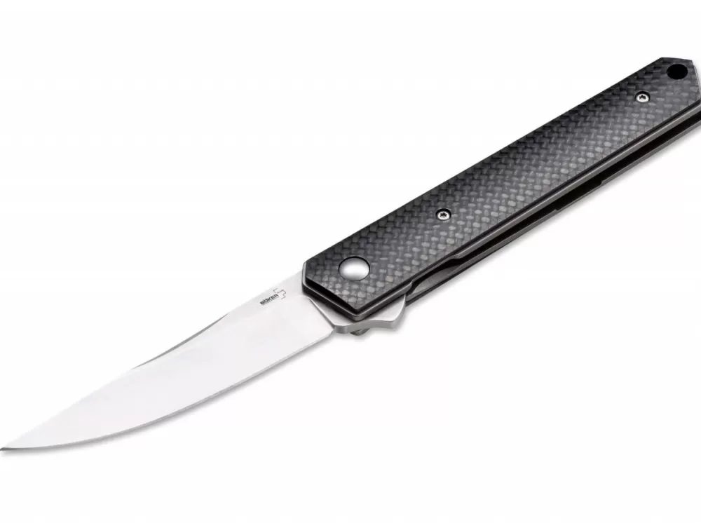 Fashion Böker Plus Kwaiken Flipper Carbon