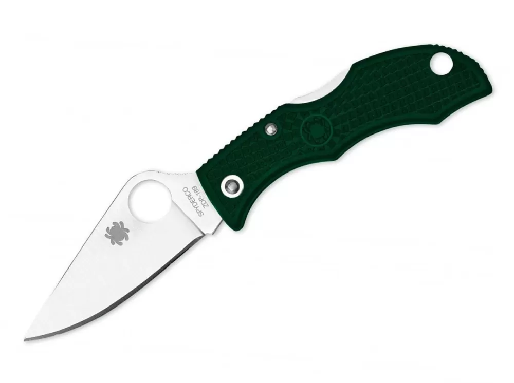 Hot Spyderco Ladybug 3 Racing Green