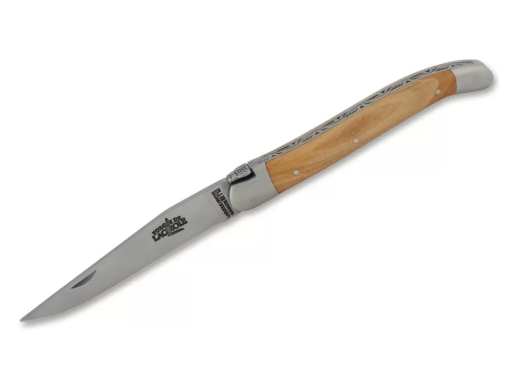 Forge de Laguiole Laguiole Hand Chiseled Olive 11> Laguiole Knives