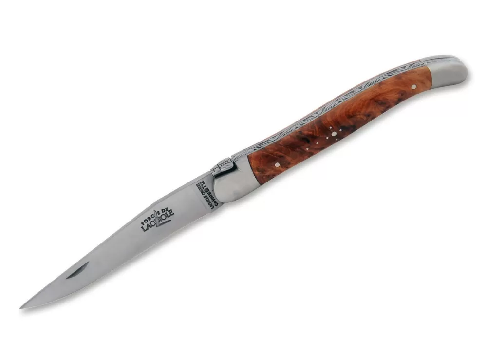 Forge de Laguiole Laguiole Hand Chiseled Thuja 11> Laguiole Knives