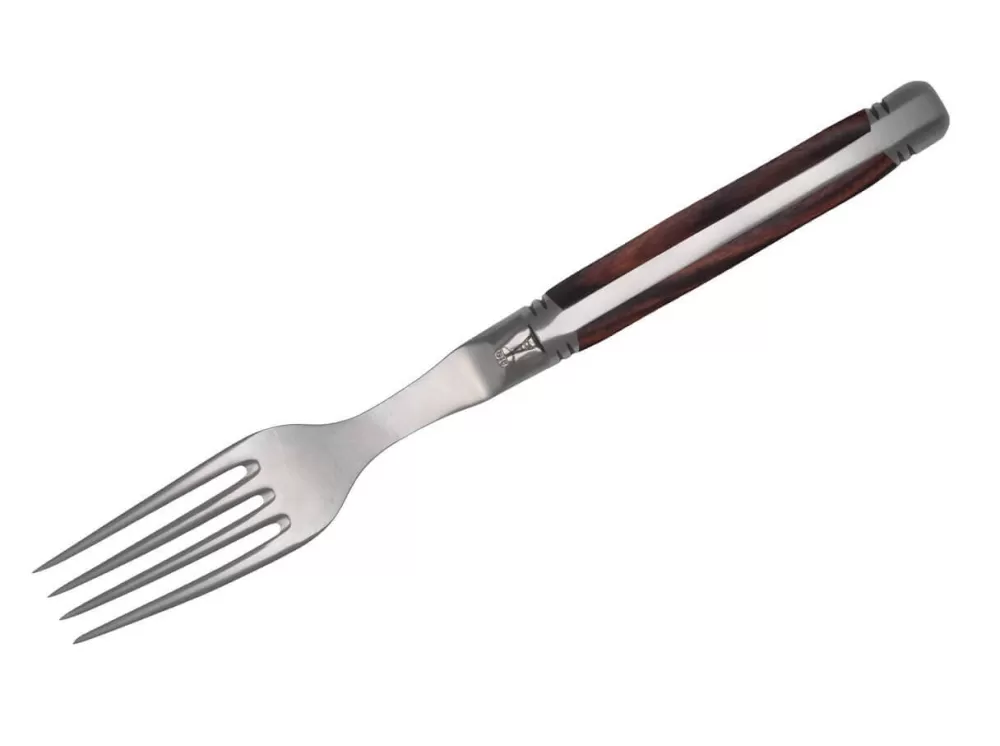 Goyon-Chazeau Laguiole Steak Fork Kingwood> Steak Cutlery