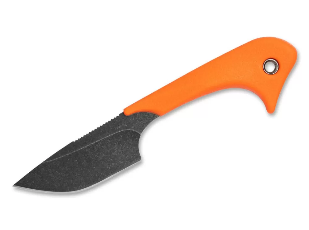 Outdoor Edge Le Duck Orange Clam> Neck Knives