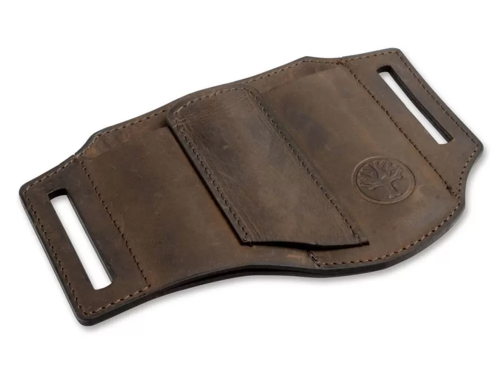 Böker Manufaktur Solingen Leather Holster Ed-Three Brown> Pouches & Sheaths