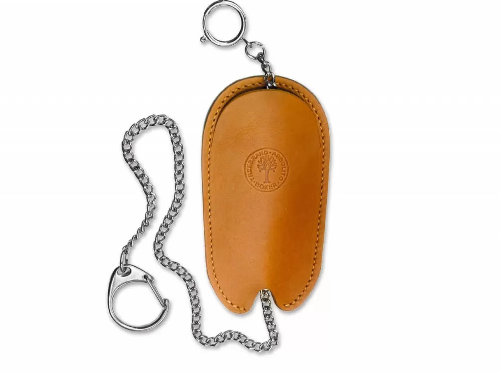 Böker Manufaktur Solingen Leather Pouch With Chain> Pouches & Sheaths