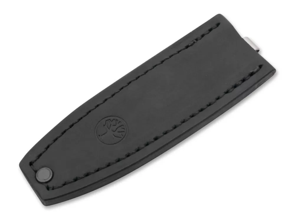 Böker Manufaktur Solingen Leather Sheat Black Barlow Bff> Pouches & Sheaths