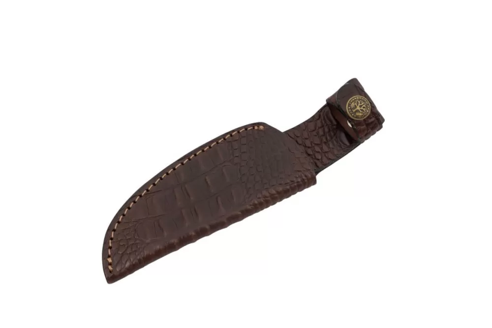 Böker Arbolito Leather Sheath Brown Trampero> Pouches & Sheaths