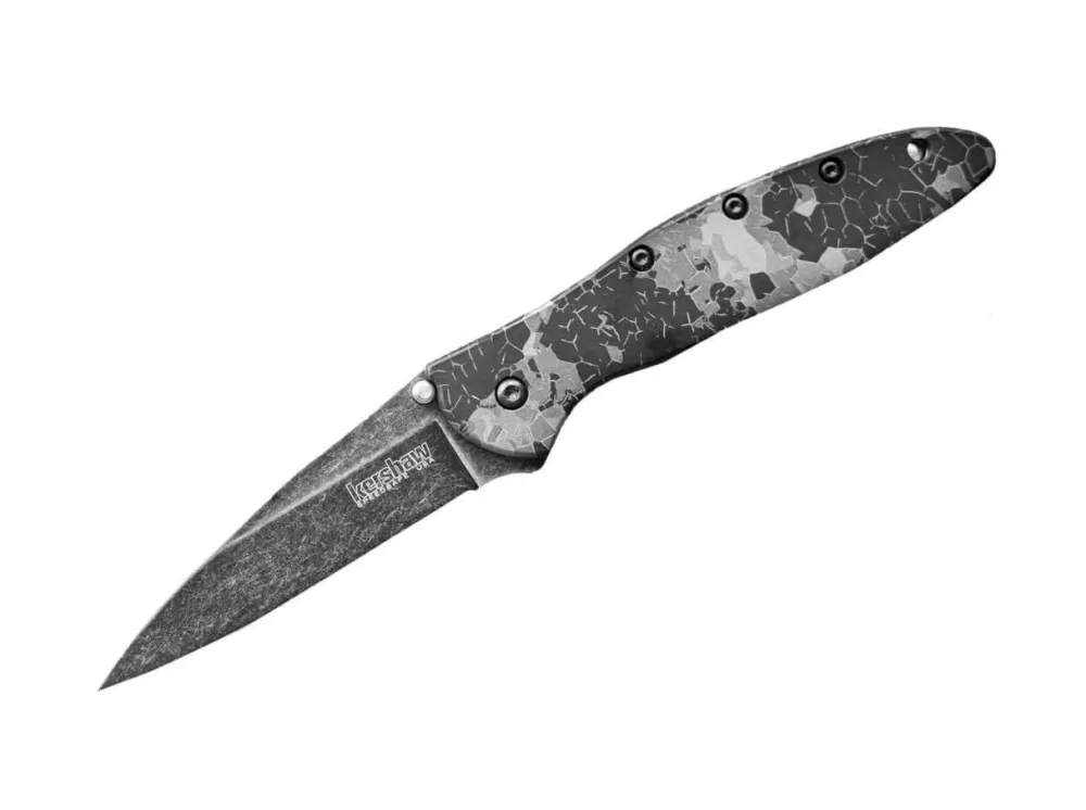 Hot Kershaw Leek Digital Gray Camo