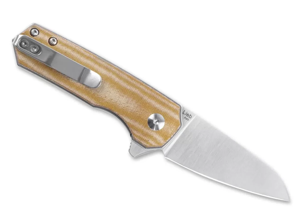 Fashion Kizer Lieb Micarta Brown