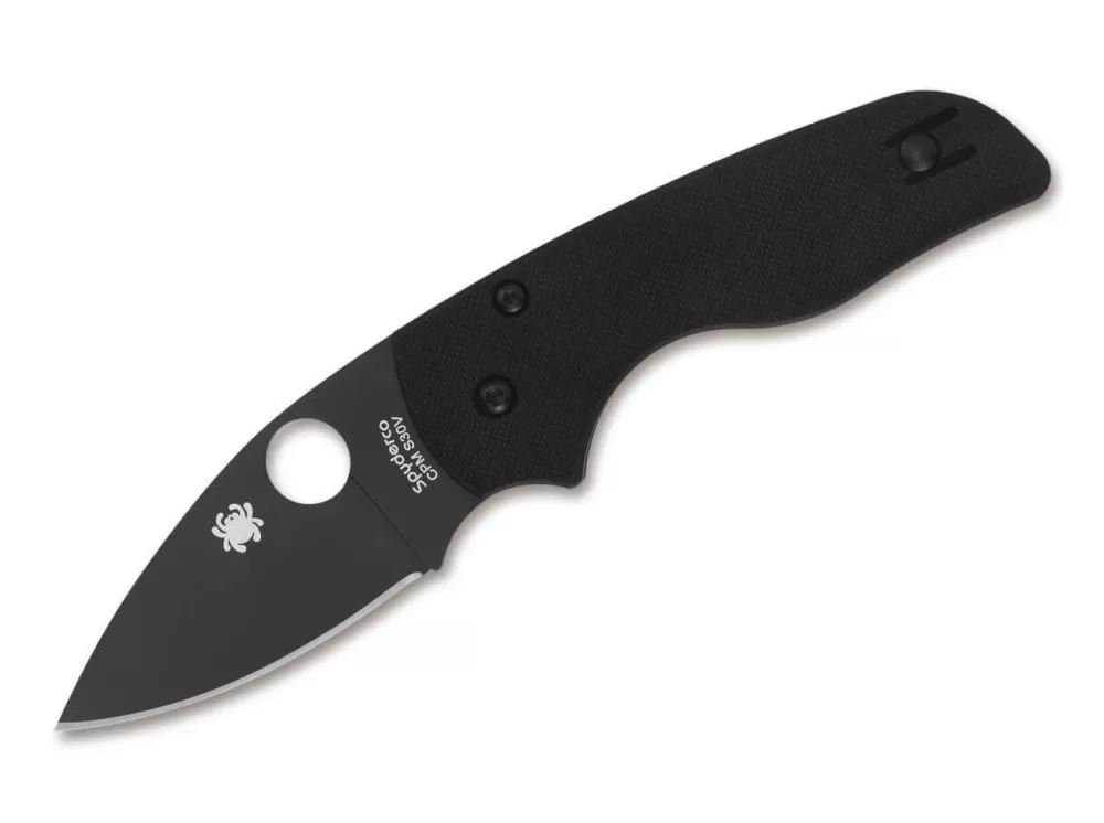 Cheap Spyderco Lil' Native Black Plain