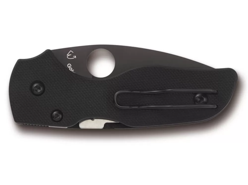 Cheap Spyderco Lil' Native Black Plain