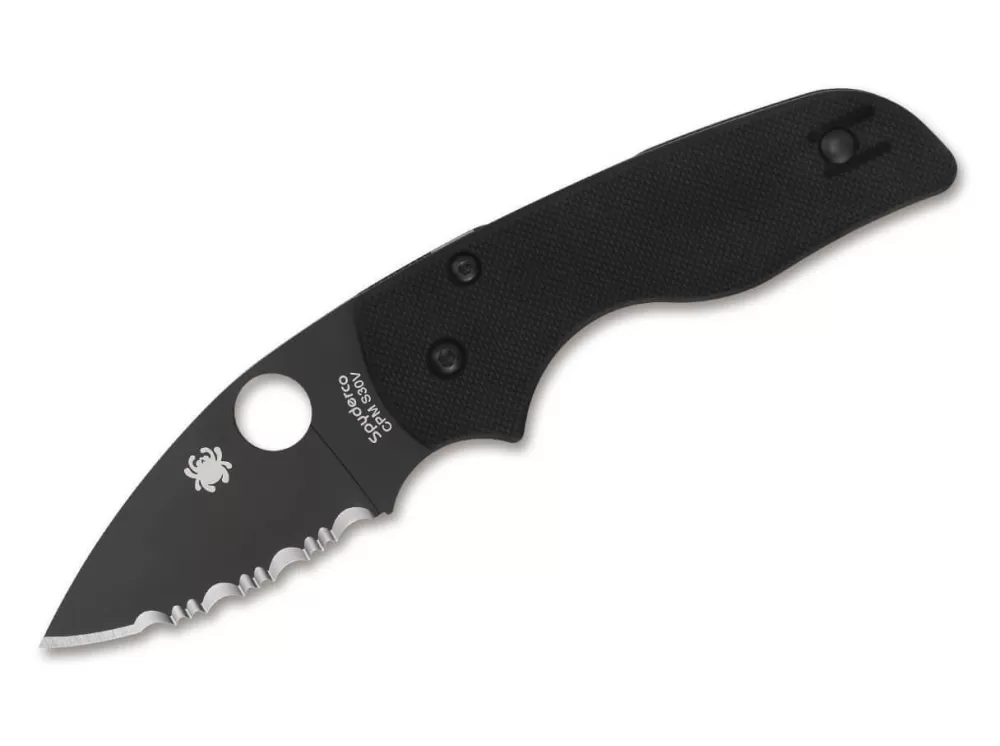 Outlet Spyderco Lil' Native Black Serrated