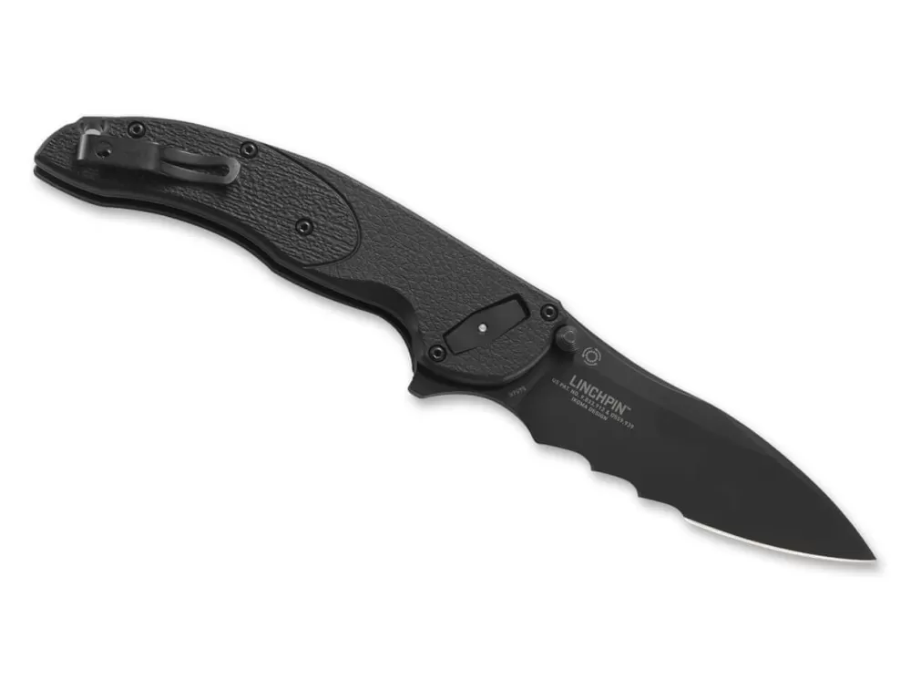 Discount CRKT Linchpin Black Serrated