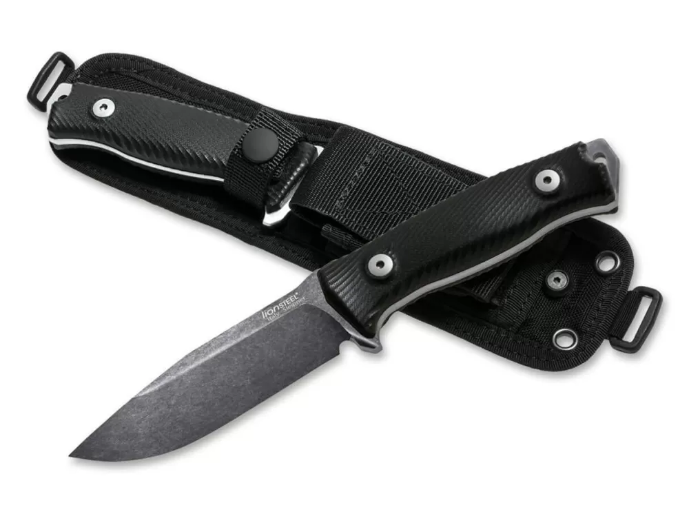 LionSteel M5 G10 All Black> Outdoor Knives